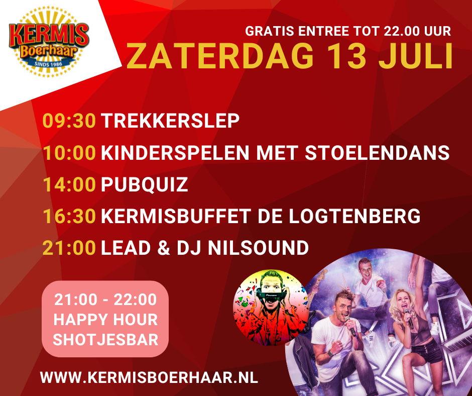 Programma 2024 Kermis Boerhaar